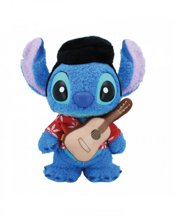 Disney Grand Jester - Figurine Fluffy Stitch Elvis Hawaïen