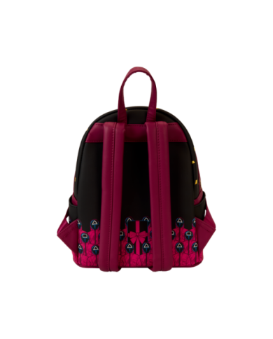 Sac à dos Loungefly - Squid Game Piggy Bank Masked Men Glow