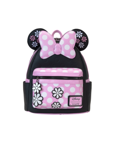 Sac à dos Loungefly - Minnie Mouse Floral Rock The Dots