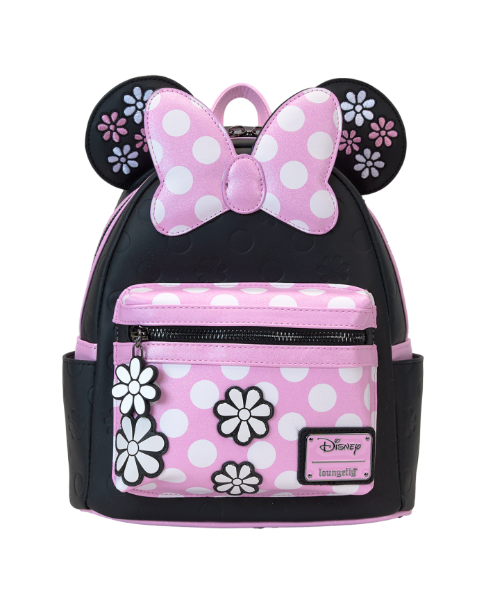 Sac à dos Loungefly - Minnie Mouse Floral Rock The Dots