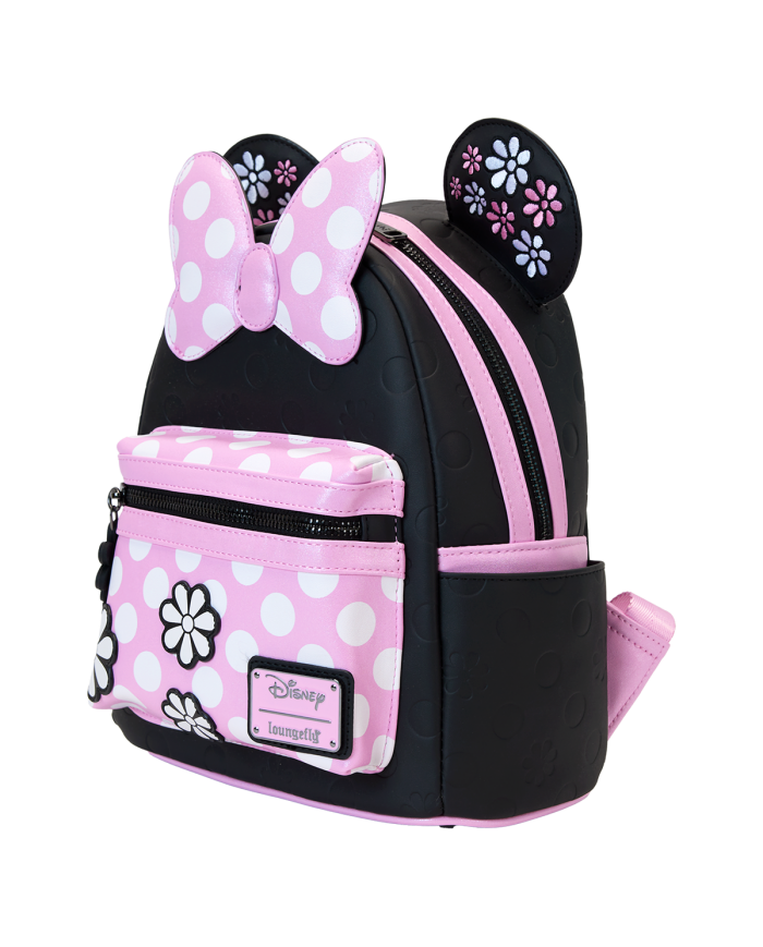 Sac à dos Loungefly - Minnie Mouse Floral Rock The Dots