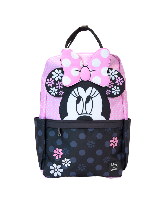 Sac à dos Loungefly - Minnie Mouse Floral Rock The Dots Nylon Full-Size