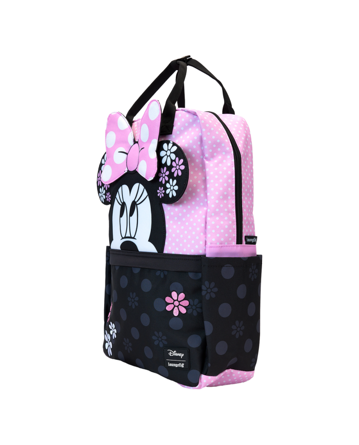 Sac à dos Loungefly - Minnie Mouse Floral Rock The Dots Nylon Full-Size