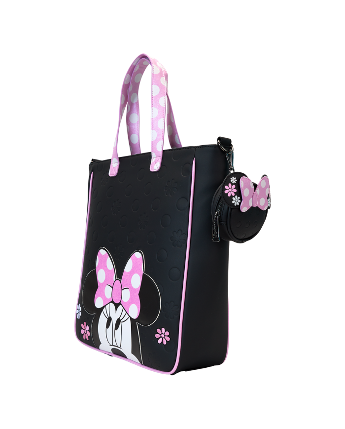 Tote Bag Loungefly - Minnie Mouse Floral Rock The Dots