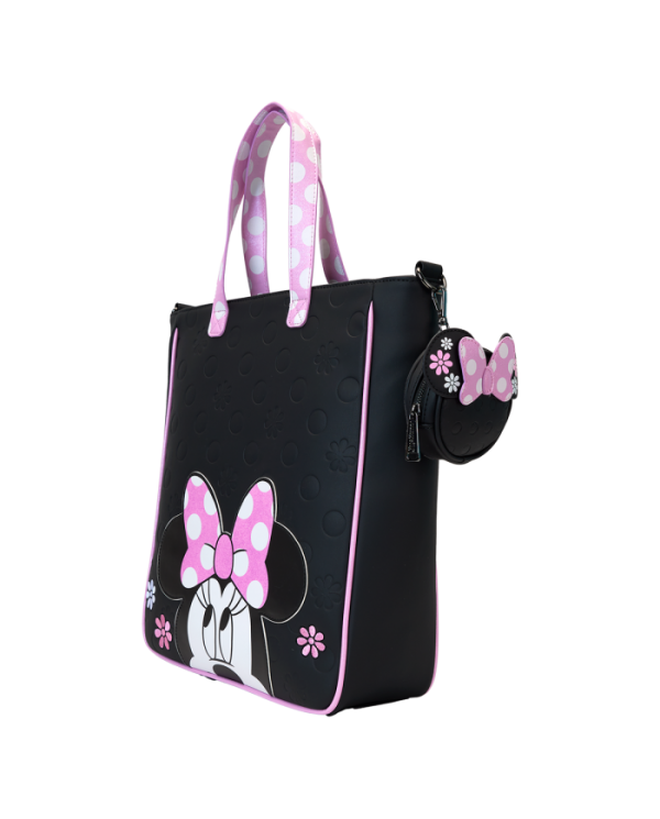 Tote Bag Loungefly - Minnie Mouse Floral Rock The Dots