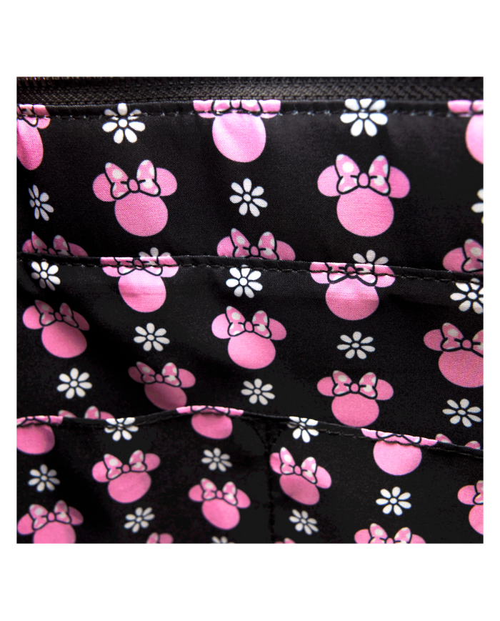 Tote Bag Loungefly - Minnie Mouse Floral Rock The Dots