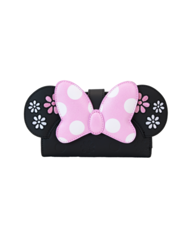 Portefeuille Loungefly - Minnie Mouse Floral Rock The Dots