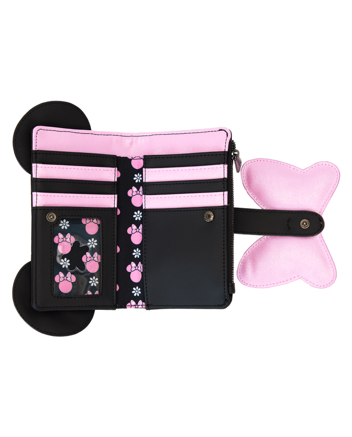 Portefeuille Loungefly - Minnie Mouse Floral Rock The Dots