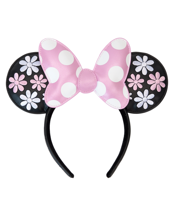 Ears Loungefly - Minnie Mouse Floral Rock The Dots