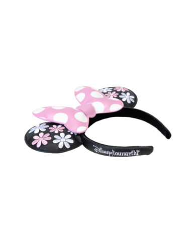 Ears Loungefly - Minnie Mouse Floral Rock The Dots