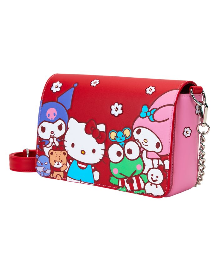 Sac à bandoulière Loungefly - Sanrio Hello Kitty & Friends Color Block