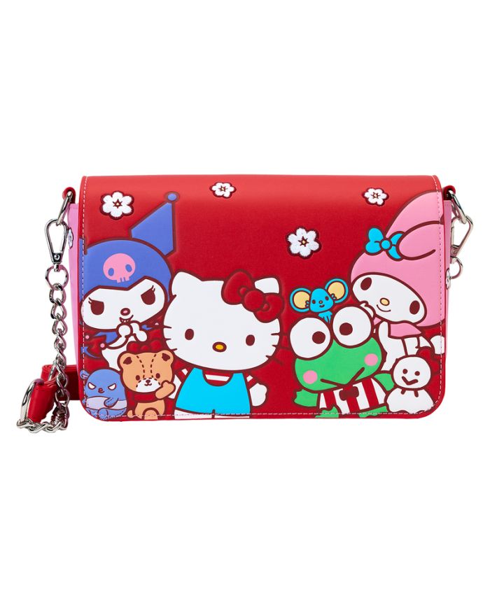 Sac à bandoulière Loungefly - Sanrio Hello Kitty & Friends Color Block