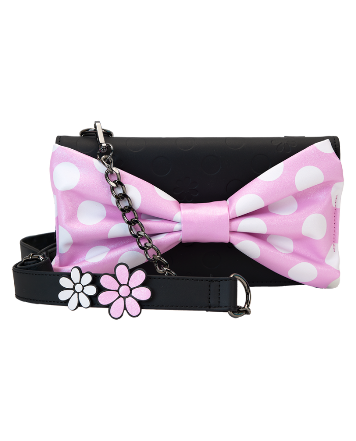 Sac à bandoulière Loungefly - Minnie Mouse Floral Rock The Dots