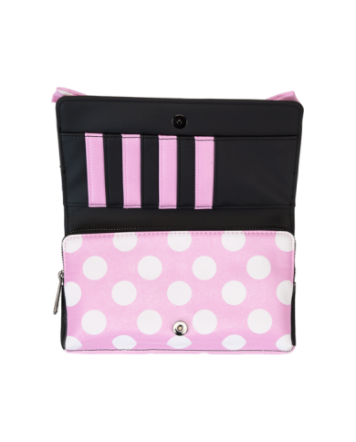 Sac à bandoulière Loungefly - Minnie Mouse Floral Rock The Dots