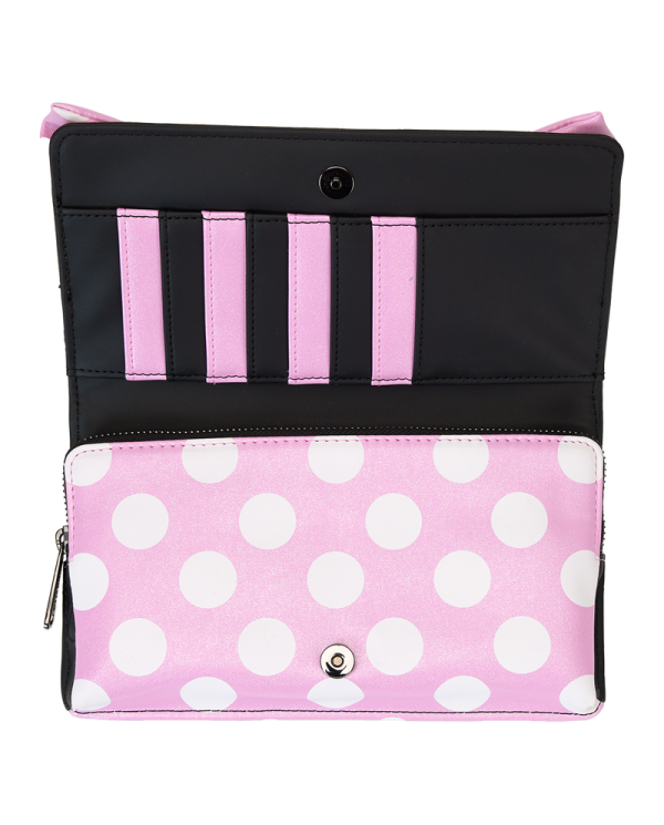 Sac à bandoulière Loungefly - Minnie Mouse Floral Rock The Dots