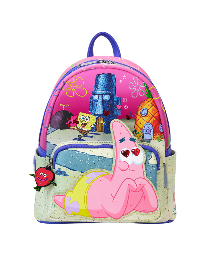 Sac à dos Loungefly - Bob l'Eponge & Patrick Star Hearts