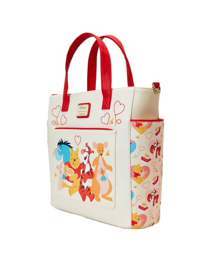 Tote Bag Loungefly - Winnie l'Ourson & Friends Hearts