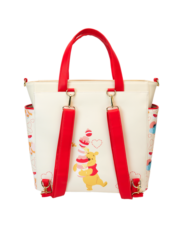 Tote Bag Loungefly - Winnie l'Ourson & Friends Hearts