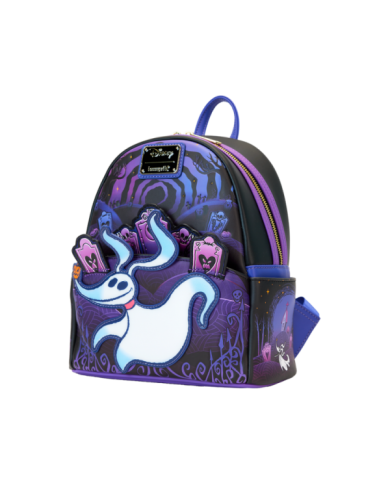 Sac à dos Loungefly - L'Etrange Noël de Mr Jack Zero Graveyard Light Up