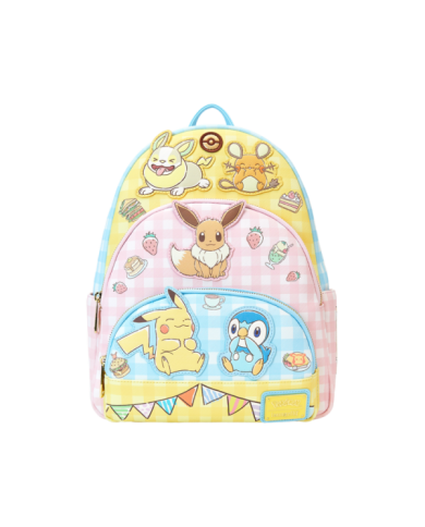 Sac à dos Loungefly - Pokemon Café Triple Pocket