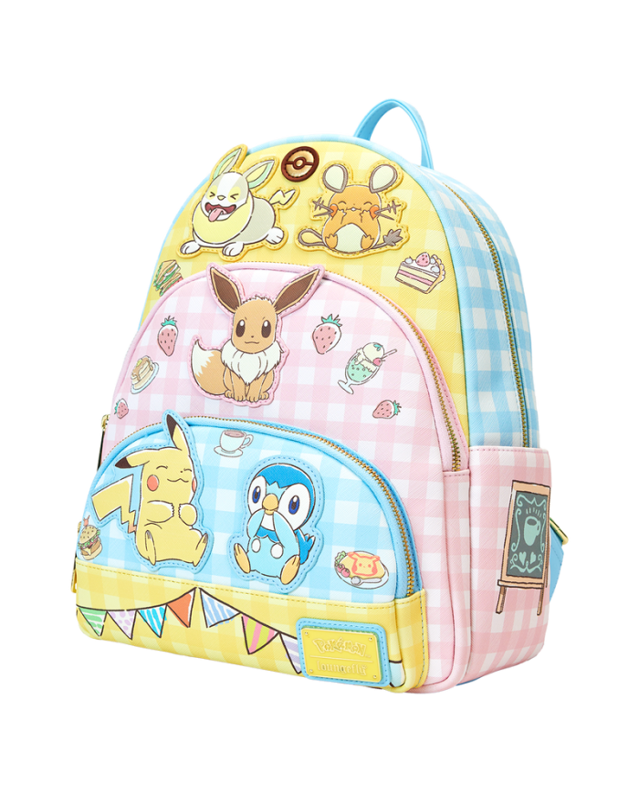 Sac à dos Loungefly - Pokemon Café Triple Pocket