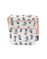 Pochette Loungefly - Mickey & Minnie Mouse AOP Nylon
