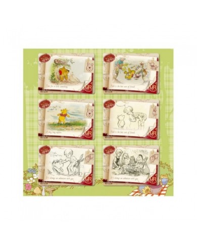 Cardfun Disney Winnie l'Ourson - Boîte 16 Boosters 4 Cartes
