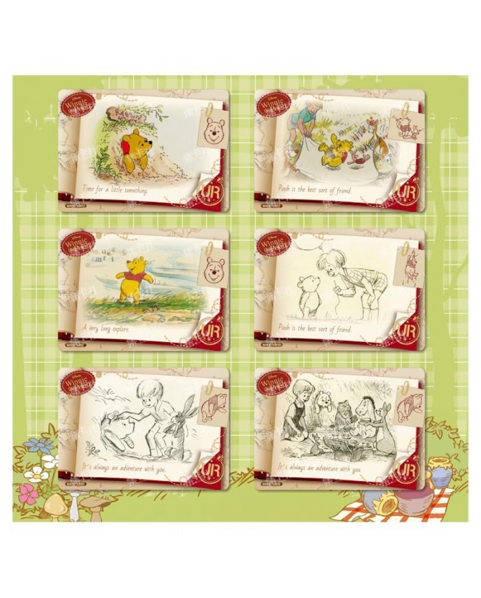 Cardfun Disney Winnie l'Ourson - Boîte 16 Boosters 4 Cartes