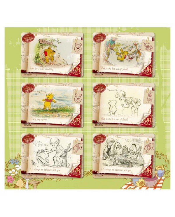 Cardfun Disney Winnie l'Ourson - Boîte 16 Boosters 4 Cartes