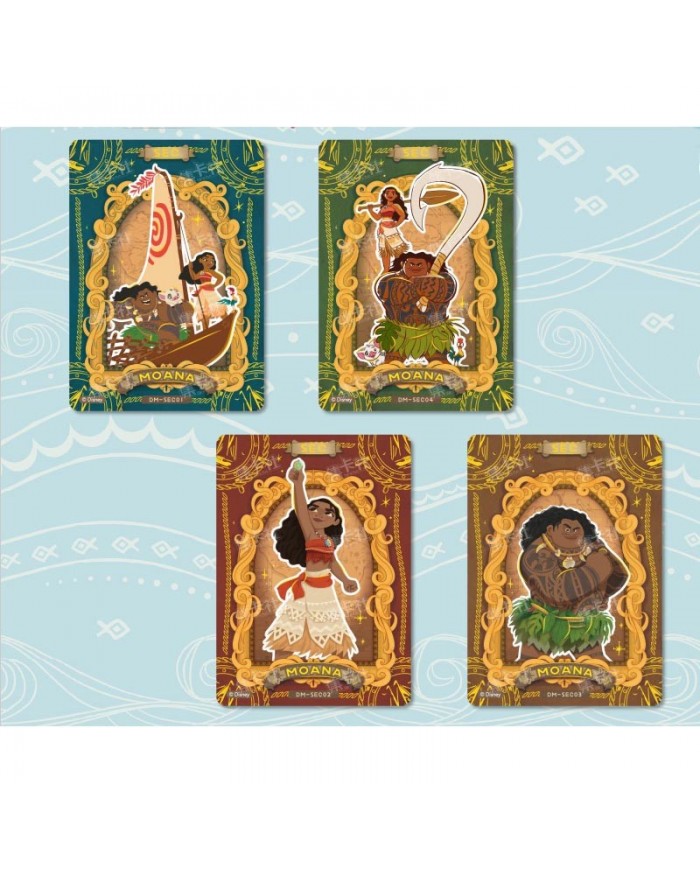 Cardfun Disney Vaiana Adventure Journey - Boîte 10 Boosters 4 Cartes
