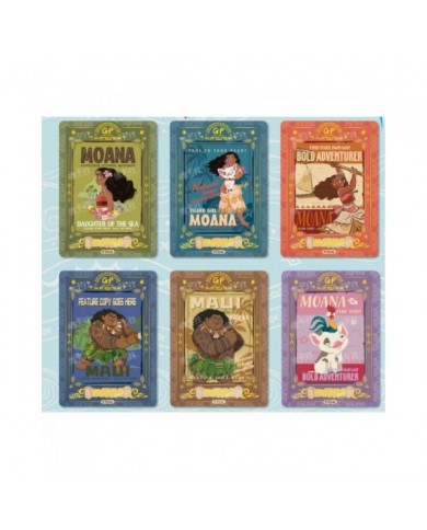 Cardfun Disney Vaiana Adventure Journey - Boîte 10 Boosters 4 Cartes