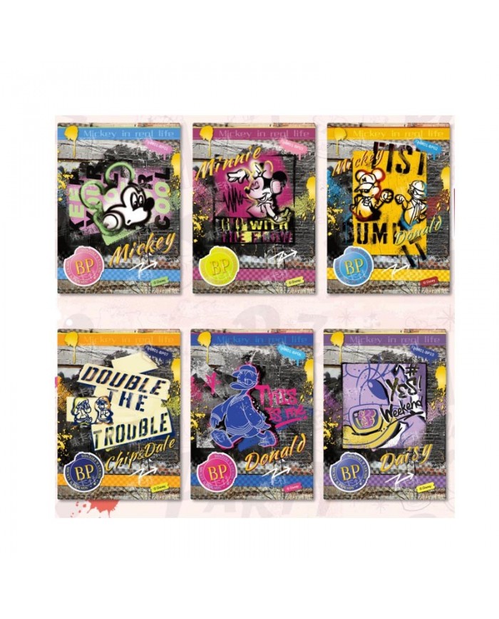 Cardfun Disney Mickey In Real Life - Boîte 10 Boosters 4 Cartes