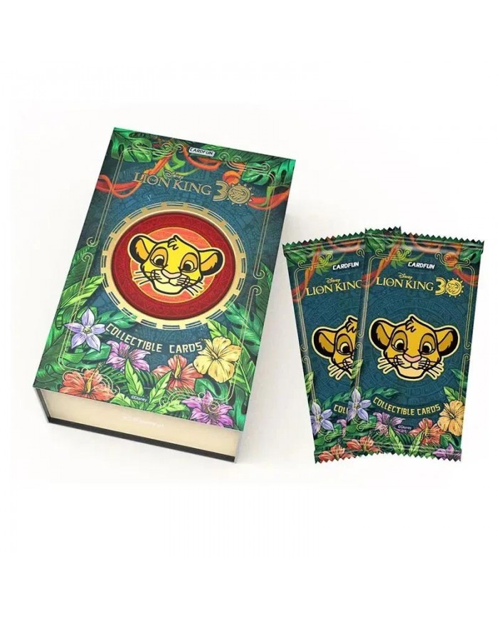 Cardfun Disney Le Roi Lion 30ème Anniversaire - Boîte 10 Boosters 4 Cartes