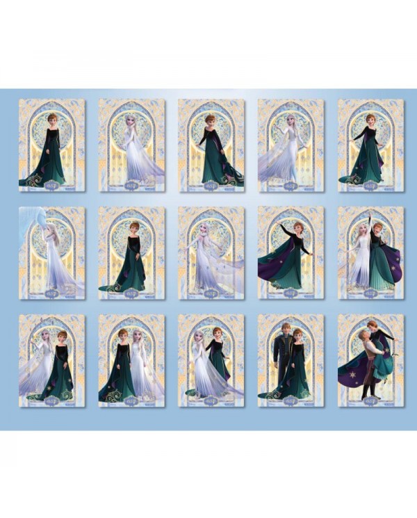 Cardfun Disney La Reine des Neiges Ambilight - Boîte 10 Boosters 4 Cartes