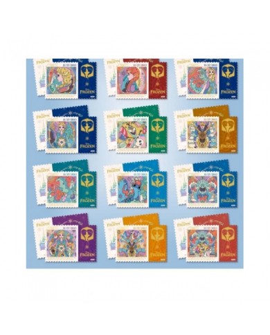 Cardfun Disney La Reine des Neiges Ambilight - Boîte 10 Boosters 4 Cartes