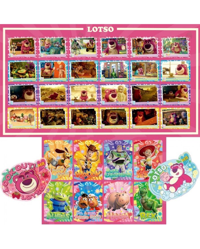Cardfun Disney Lotso Series - Boîte 10 Boosters 4 Cartes
