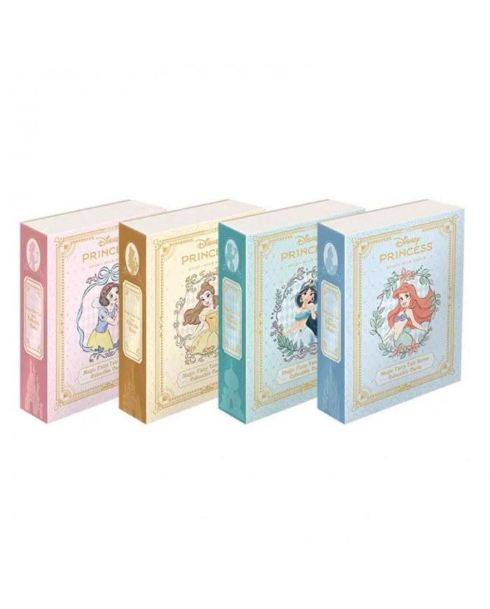 Cardfun Disney Princess Magic Fairy Tales Series - Boîte 10 Boosters 4 Cartes