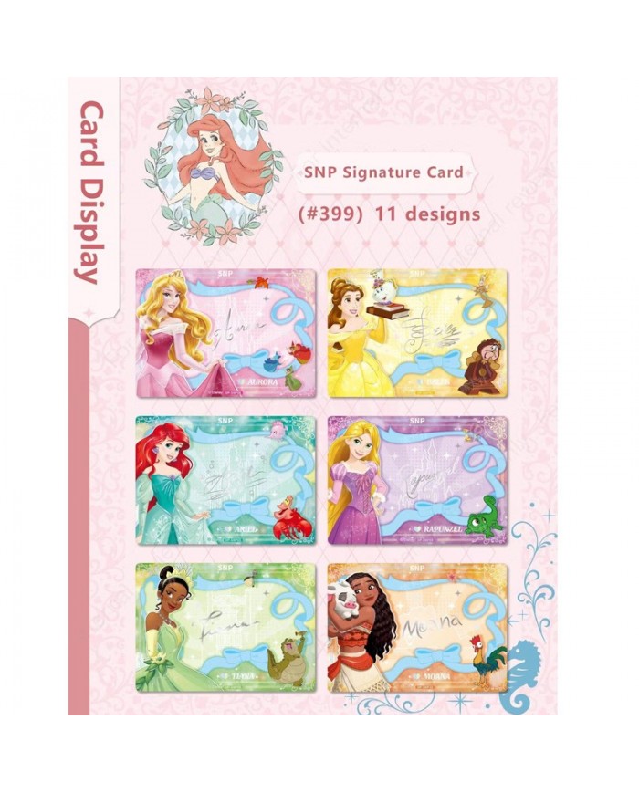 Cardfun Disney Princess Magic Fairy Tales Series - Boîte 10 Boosters 4 Cartes