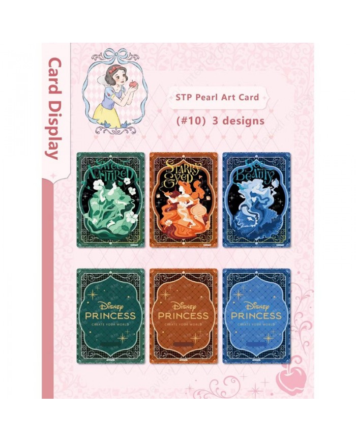 Cardfun Disney Princess Magic Fairy Tales Series - Boîte 10 Boosters 4 Cartes