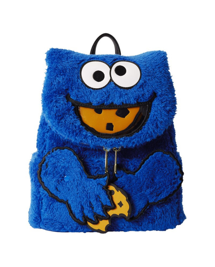 Sac à dos Loungefly - Sesame Street Cookie Monster Plush Cosplay