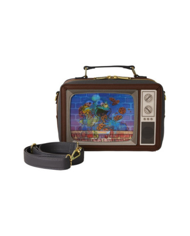 Sac à bandoulière Loungefly - Sesame Street Lenticular Retro TV Triple Lenticular