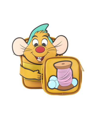 Sac à bandoulière Loungefly - Cendrillon 75th Anniversary Gus Gus Crossbuddies Cosplay