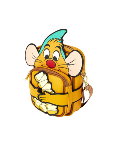 Sac à bandoulière Loungefly - Cendrillon 75th Anniversary Gus Gus Crossbuddies Cosplay