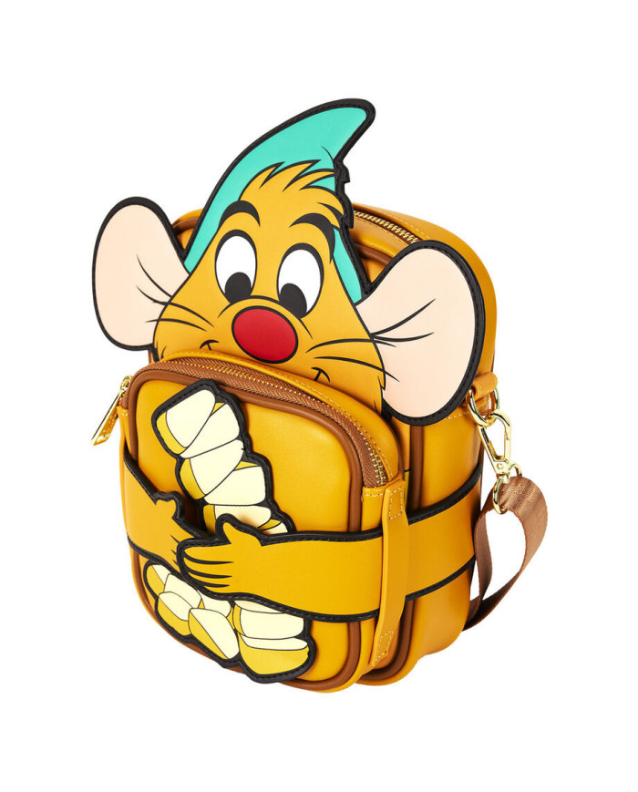 Sac à bandoulière Loungefly - Cendrillon 75th Anniversary Gus Gus Crossbuddies Cosplay