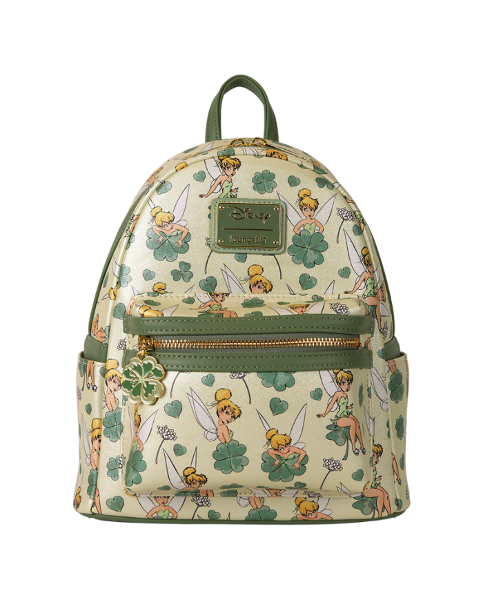 Sac à dos Loungefly - Peter Pan Fée Clochette Clover All-Over Print