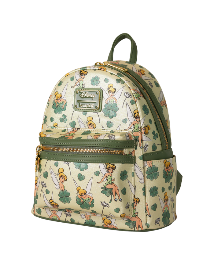 Sac à dos Loungefly - Peter Pan Fée Clochette Clover All-Over Print