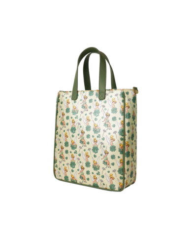 Tote-bag Loungefly - Peter Pan Fée Clochette Clover All-Over Print