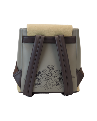 Sac à dos Loungefly - Mickey & Friends Canvas All-Over Print Drawstring Bucket