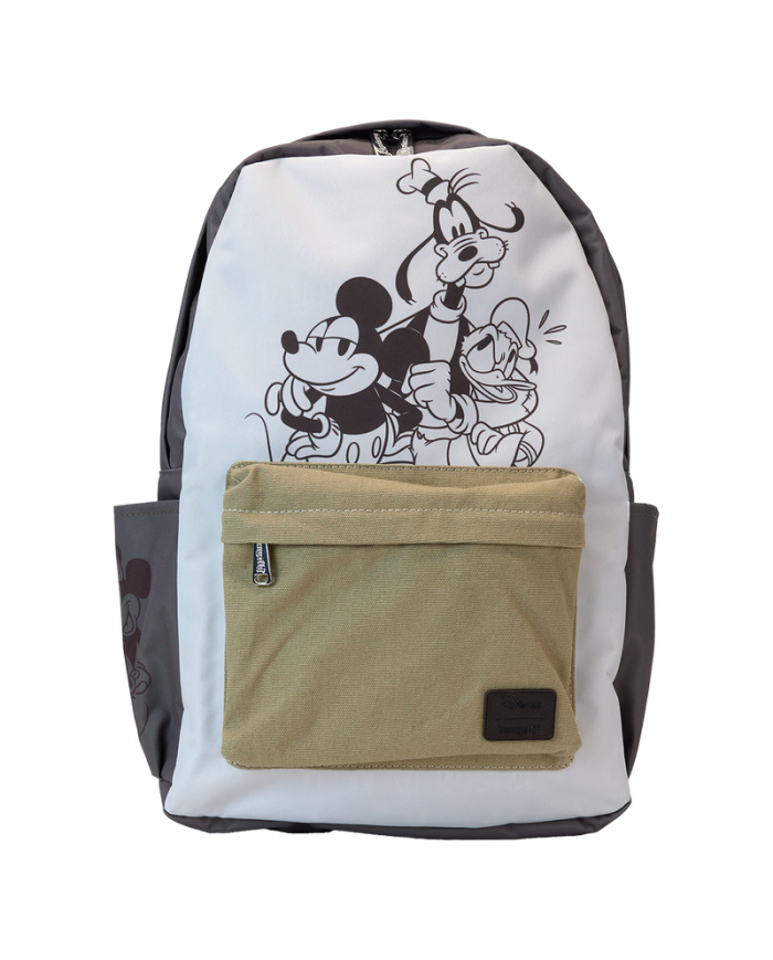 Sac à dos Loungefly - Mickey & Friends Canvas Nylon Full-Size