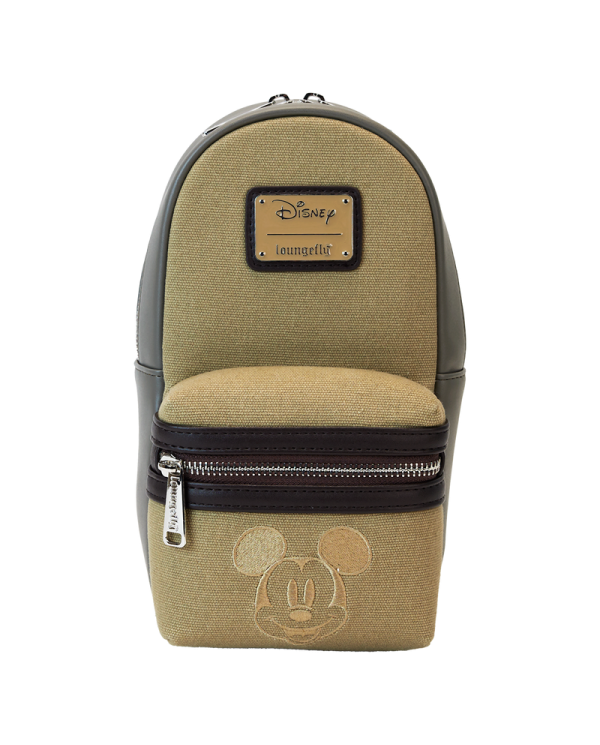 Sac à bandoulière Loungefly - Mickey & Friends Canvas Drink Holder